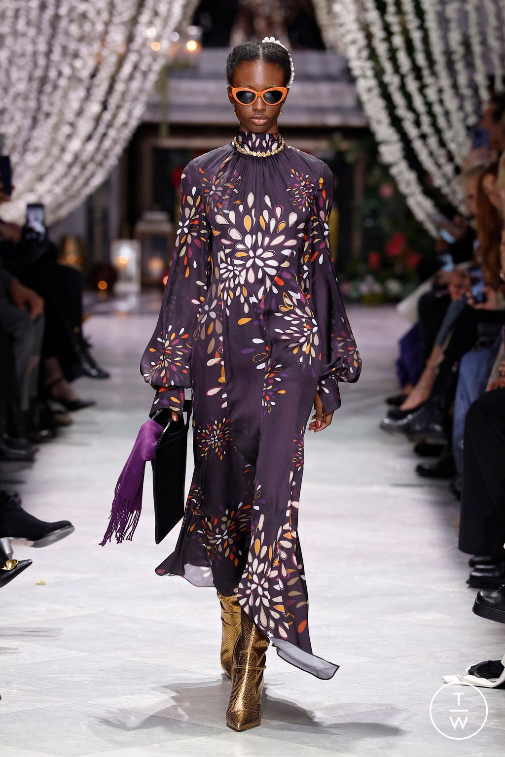Fashion Week New York Fall/Winter 2025 look 4 from the Bibhu Mohapatra collection womenswear