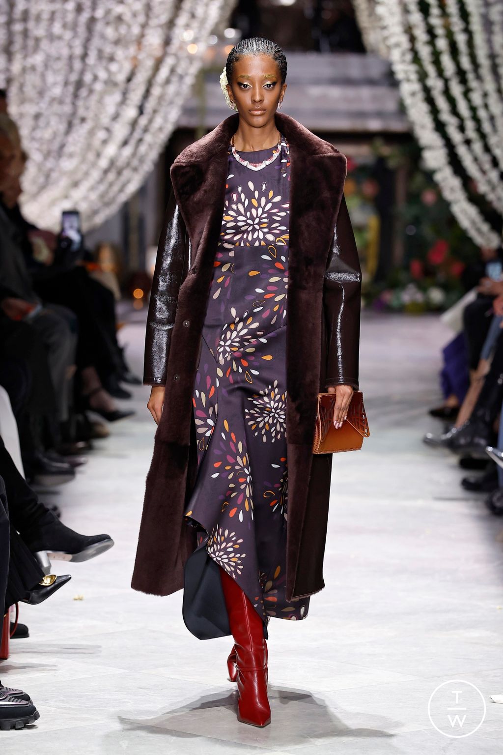 Fashion Week New York Fall/Winter 2025 look 9 from the Bibhu Mohapatra collection womenswear