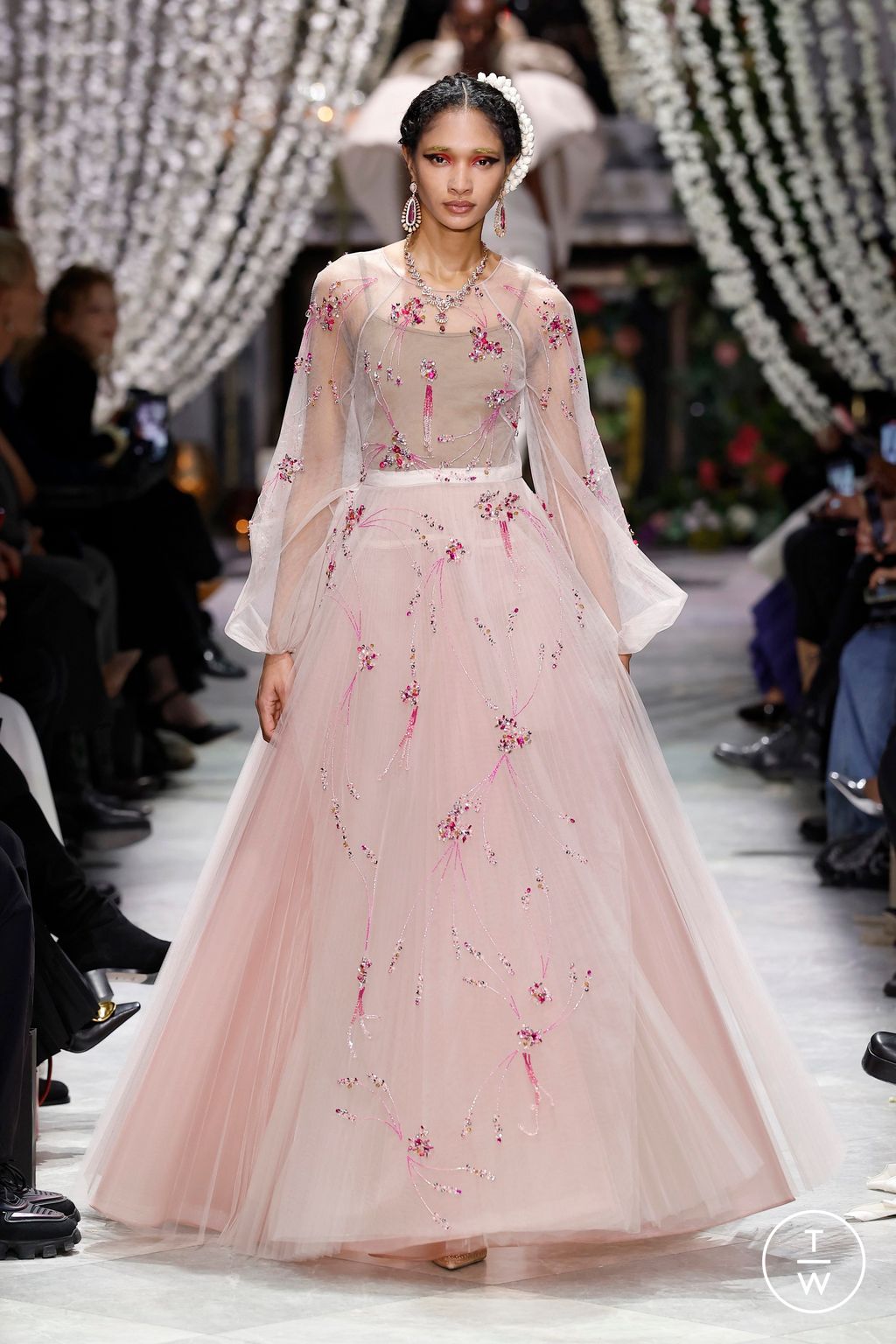 Fashion Week New York Fall/Winter 2025 look 42 from the Bibhu Mohapatra collection womenswear