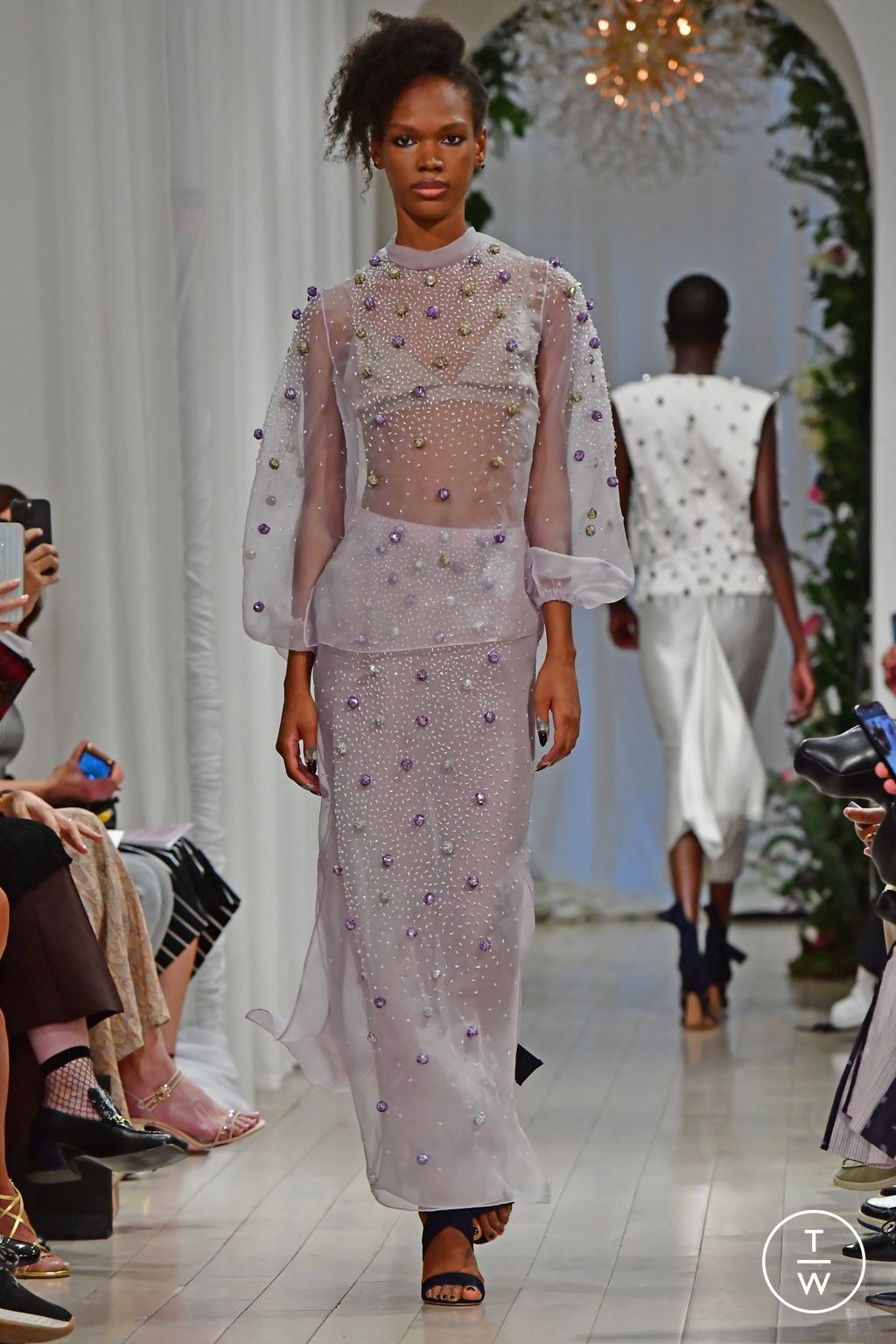 Fashion Week New York Spring/Summer 2024 look 21 de la collection Bibhu Mohapatra womenswear