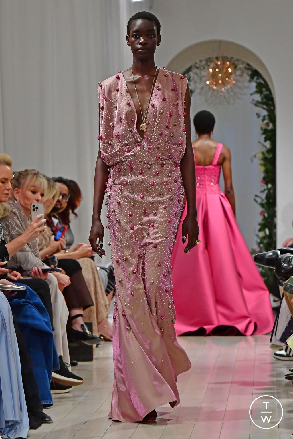 Fashion Week New York Spring/Summer 2024 look 28 from the Bibhu Mohapatra collection womenswear