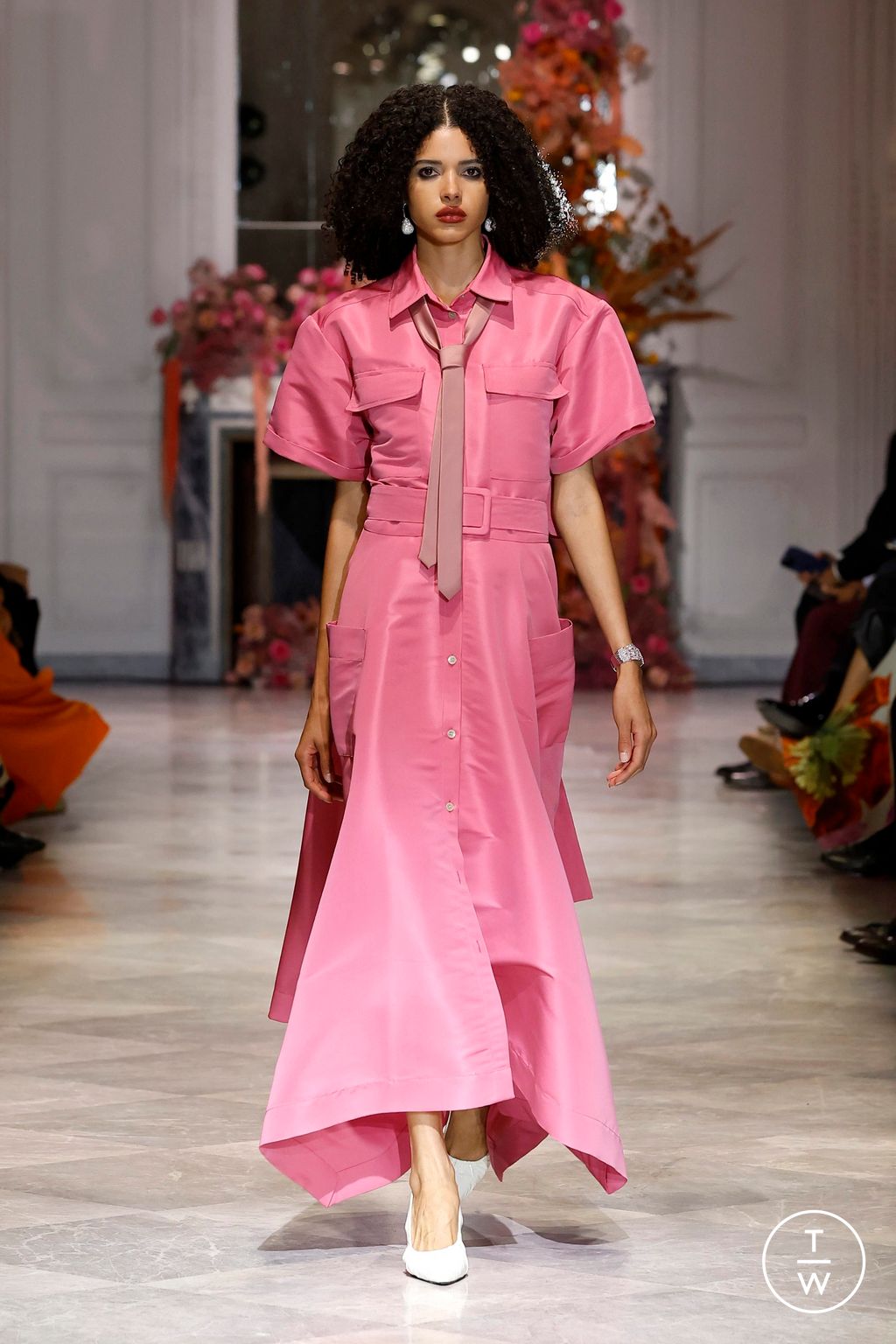 Fashion Week New York Spring-Summer 2025 look 2 from the Bibhu Mohapatra collection womenswear