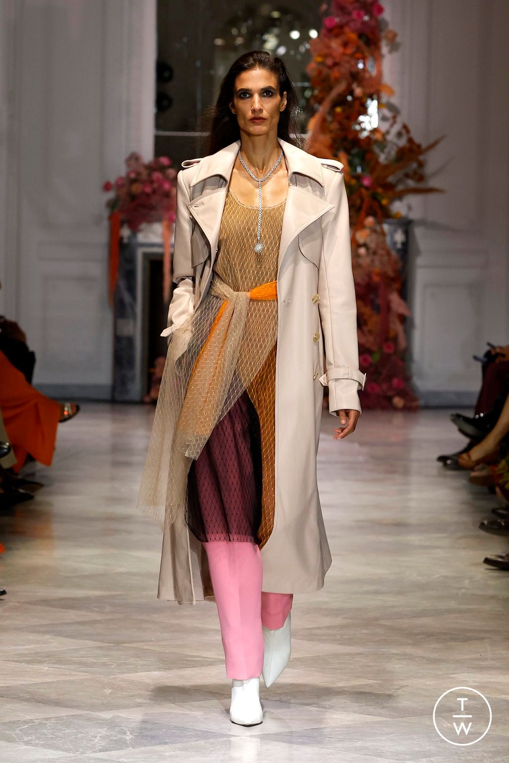 Fashion Week New York Spring-Summer 2025 look 12 from the Bibhu Mohapatra collection womenswear