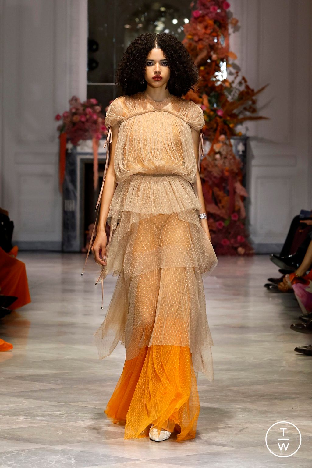 Fashion Week New York Spring-Summer 2025 look 25 from the Bibhu Mohapatra collection womenswear