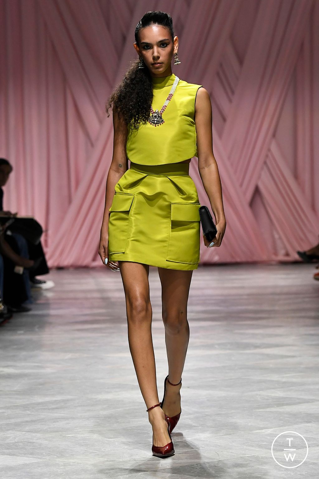 Fashion Week New York Spring/Summer 2026 look 4 from the Bibhu Mohapatra collection womenswear