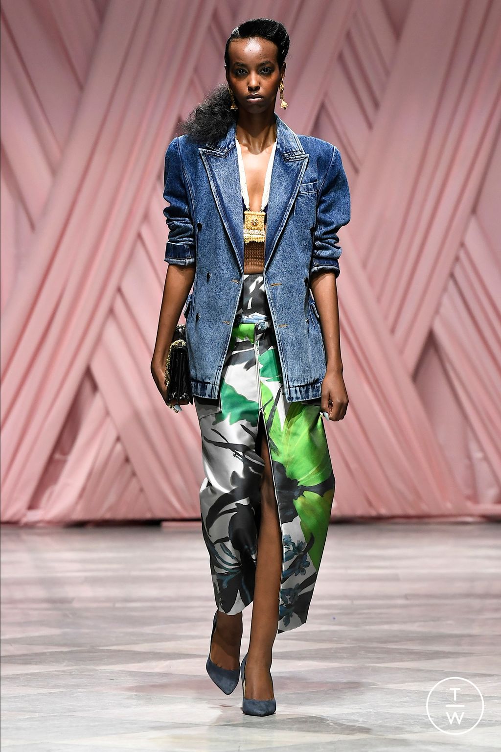 Fashion Week New York Spring/Summer 2026 look 11 from the Bibhu Mohapatra collection womenswear