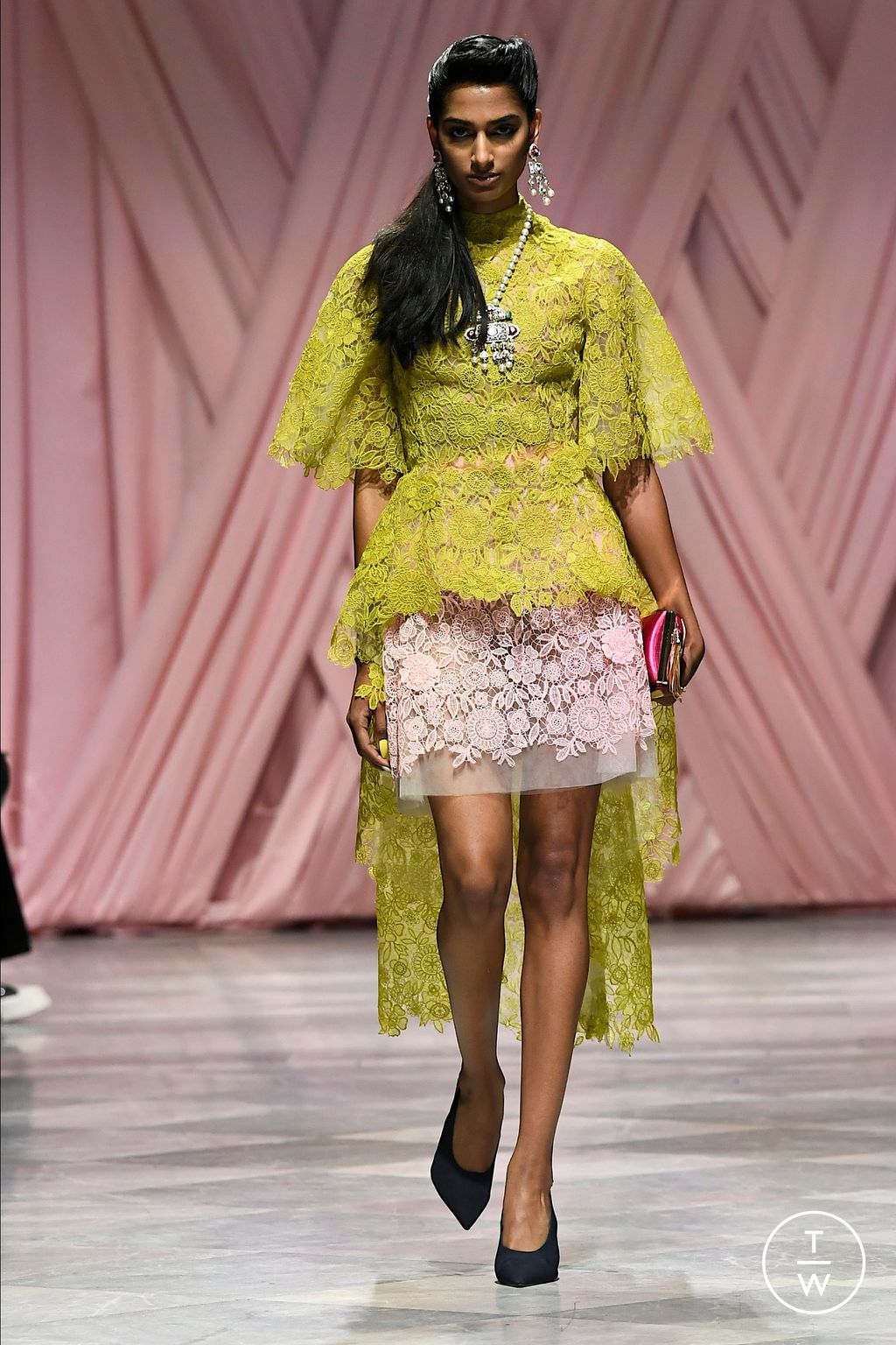 Fashion Week New York Spring/Summer 2026 look 15 from the Bibhu Mohapatra collection womenswear