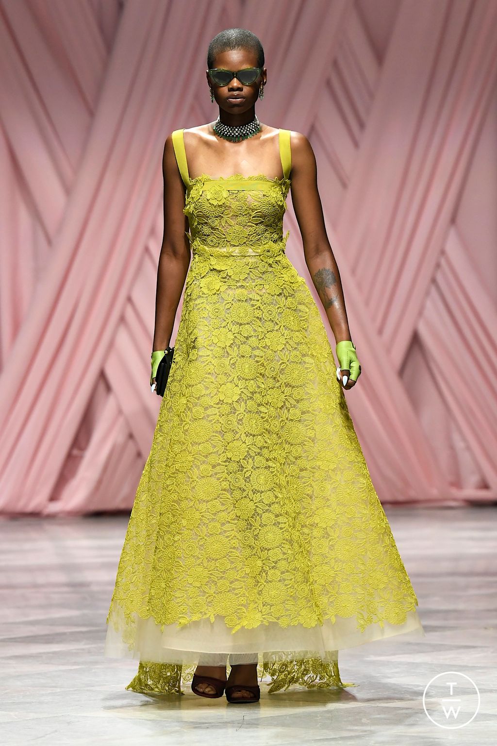 Fashion Week New York Spring/Summer 2026 look 29 from the Bibhu Mohapatra collection womenswear