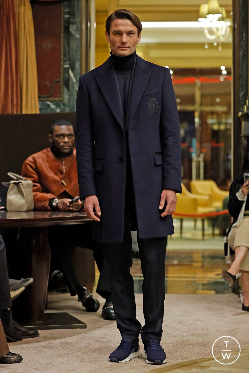 Fashion Week Milan Fall/Winter 2024 look 15 from the Billionaire collection menswear