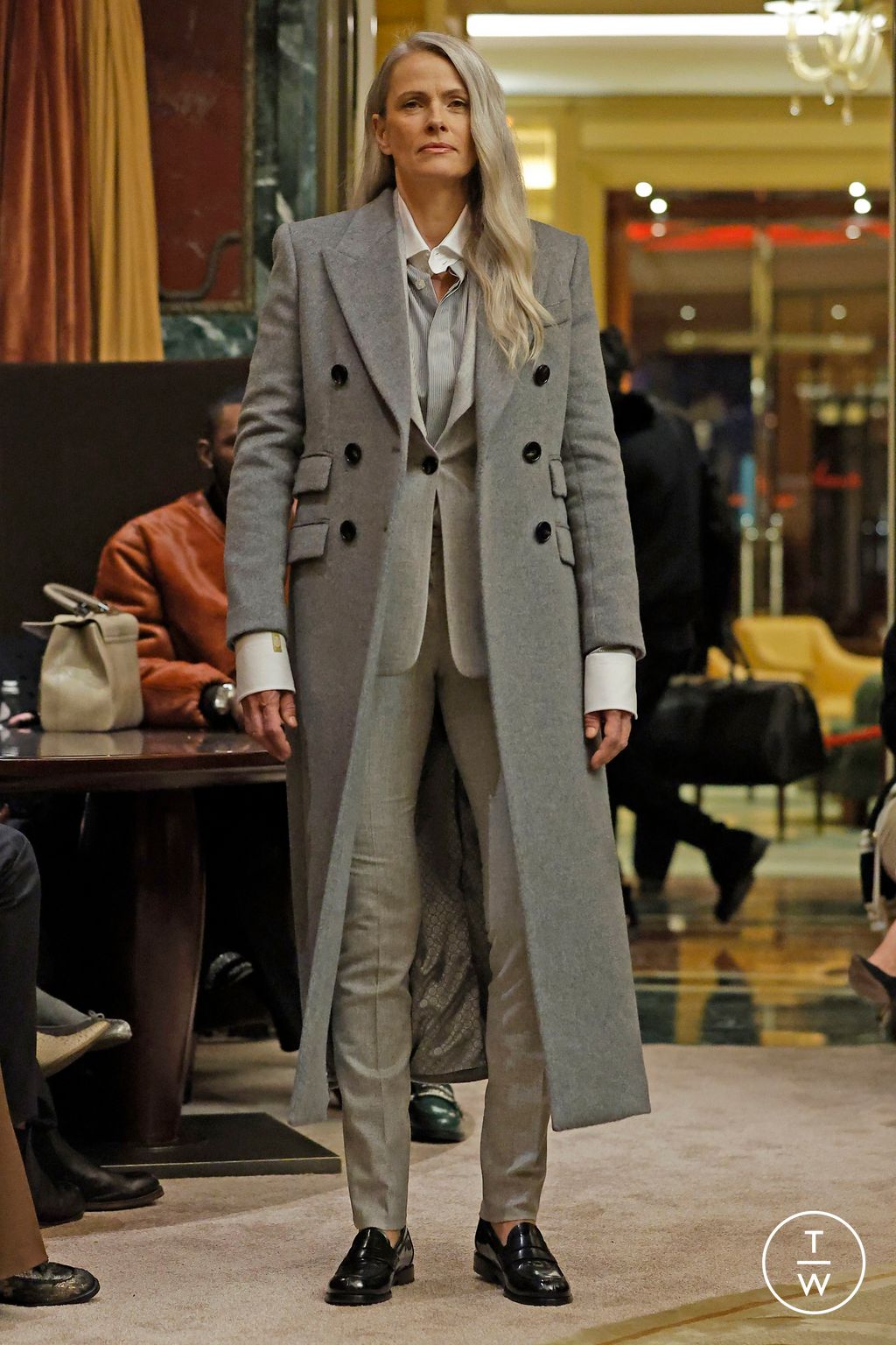 Fashion Week Milan Fall/Winter 2024 look 17 from the Billionaire collection menswear