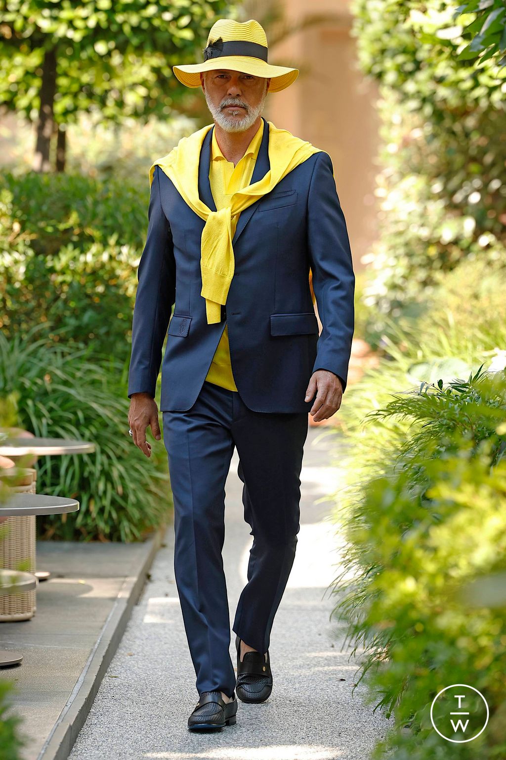 Fashion Week Milan Spring/Summer 2024 look 13 from the Billionaire collection menswear