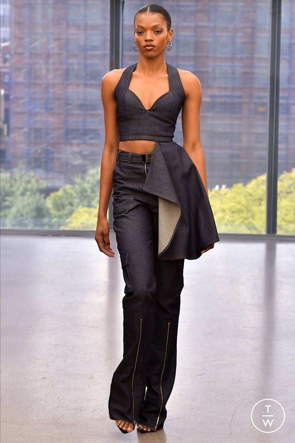 Fashion Week New York Spring/Summer 2024 look 8 from the Bishme Cromartie collection womenswear