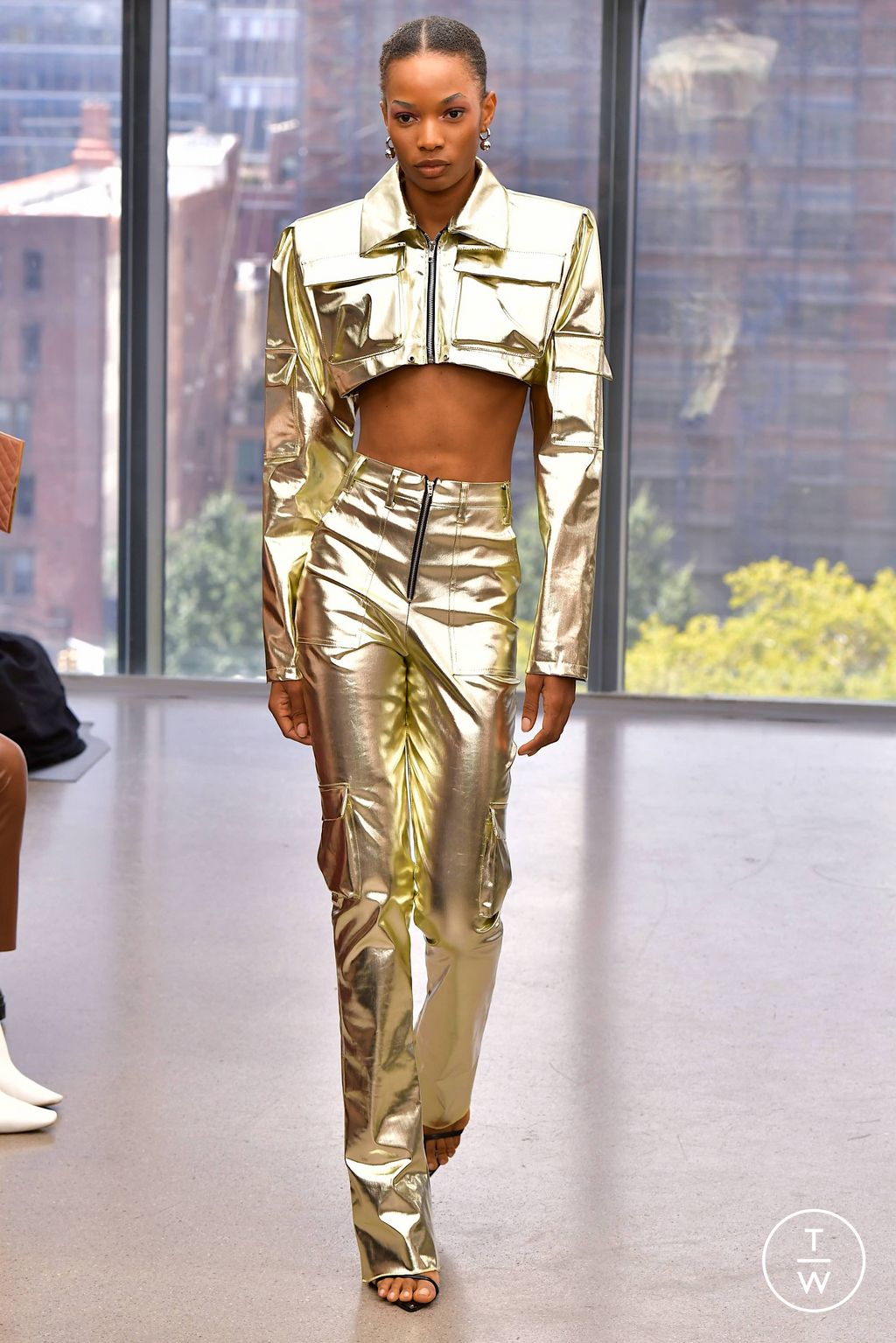 Fashion Week New York Spring/Summer 2024 look 11 from the Bishme Cromartie collection 女装