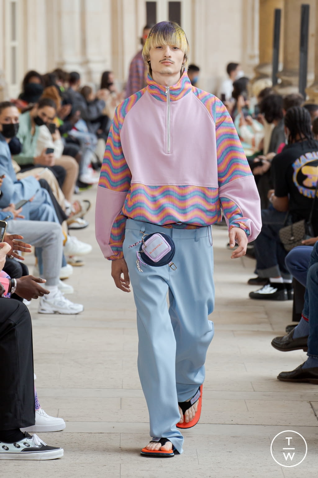 Fashion Week Paris Spring/Summer 2022 look 3 from the Bluemarble collection menswear