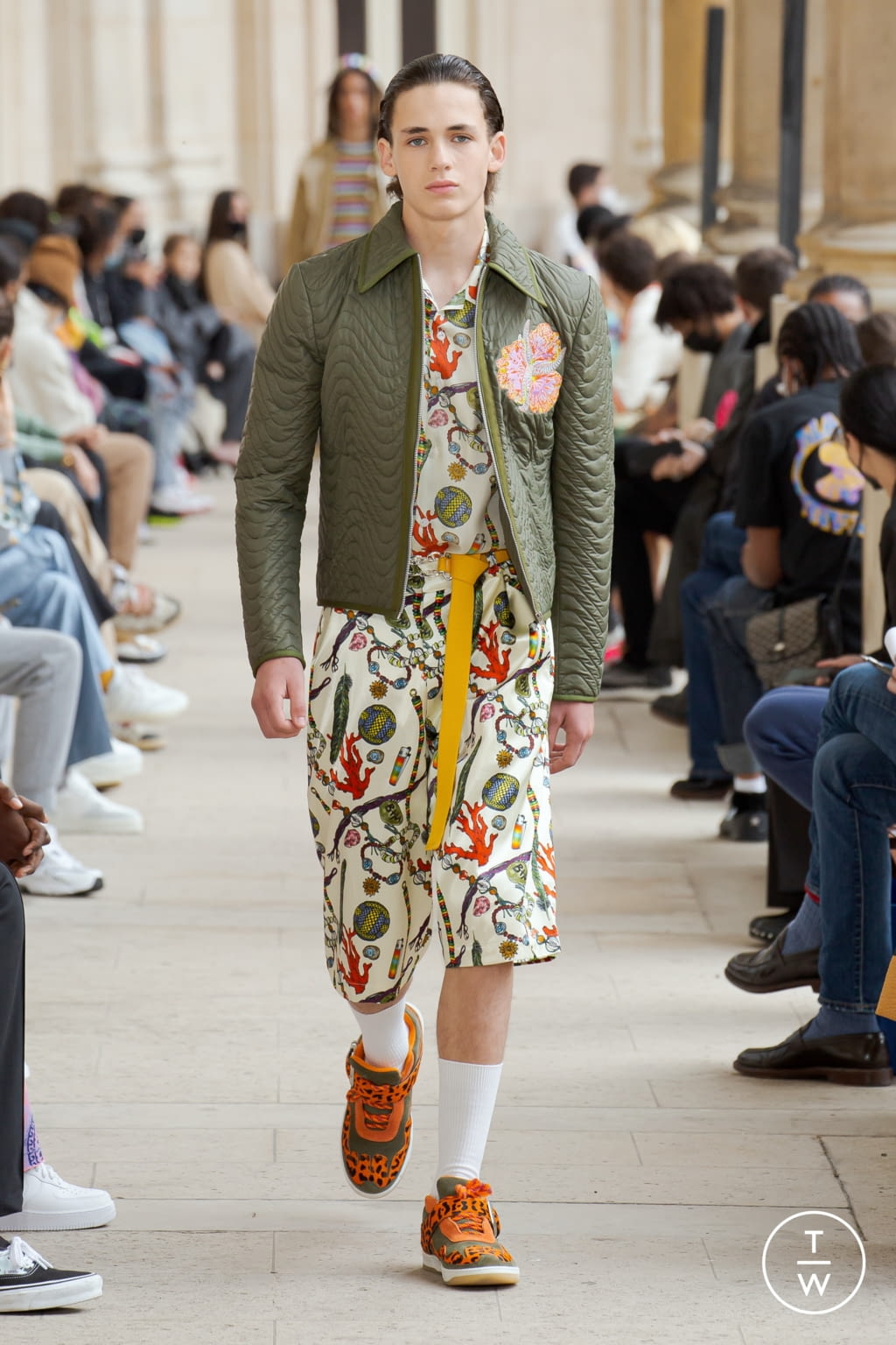 Fashion Week Paris Spring/Summer 2022 look 10 from the Bluemarble collection menswear