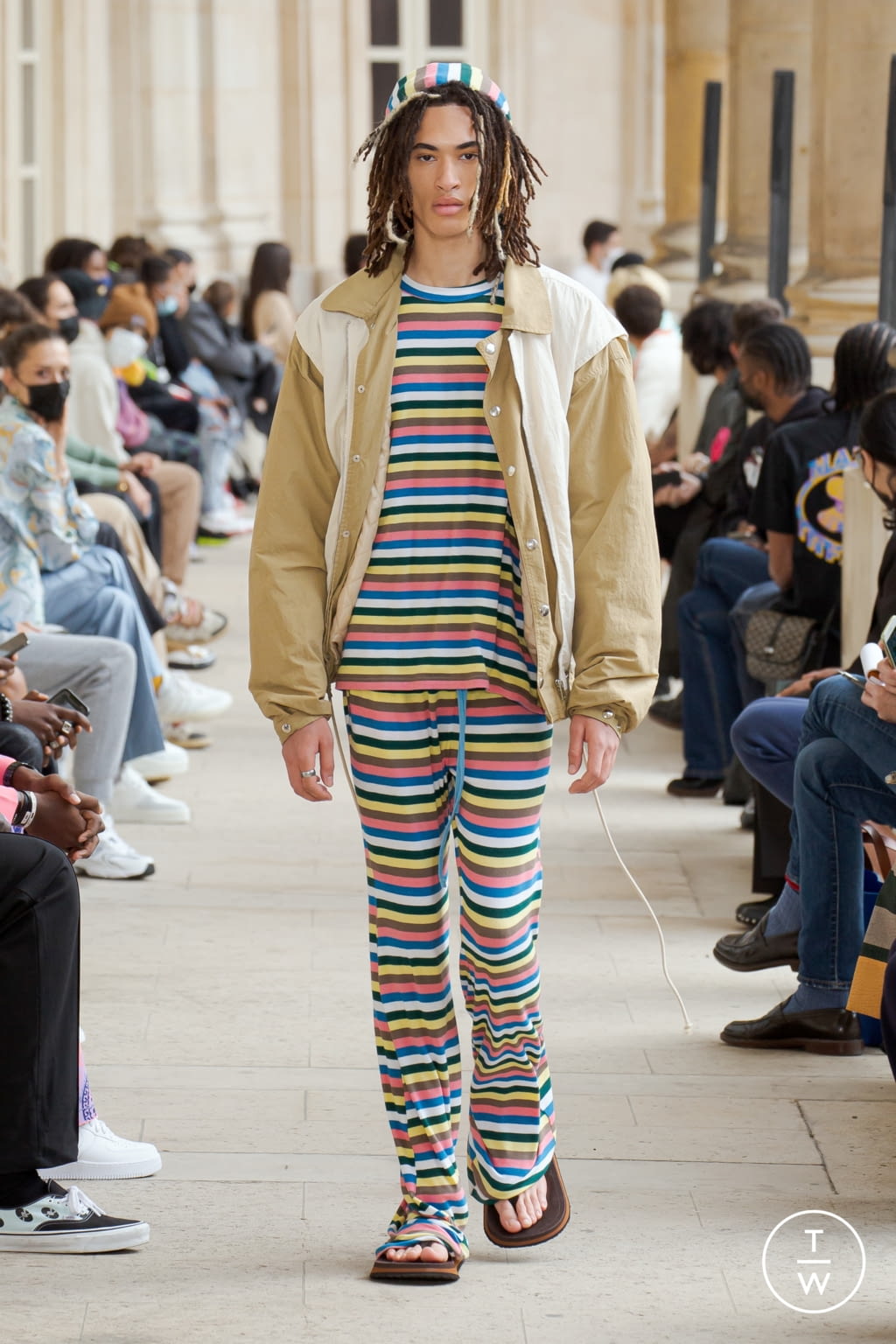 Fashion Week Paris Spring/Summer 2022 look 11 from the Bluemarble collection menswear