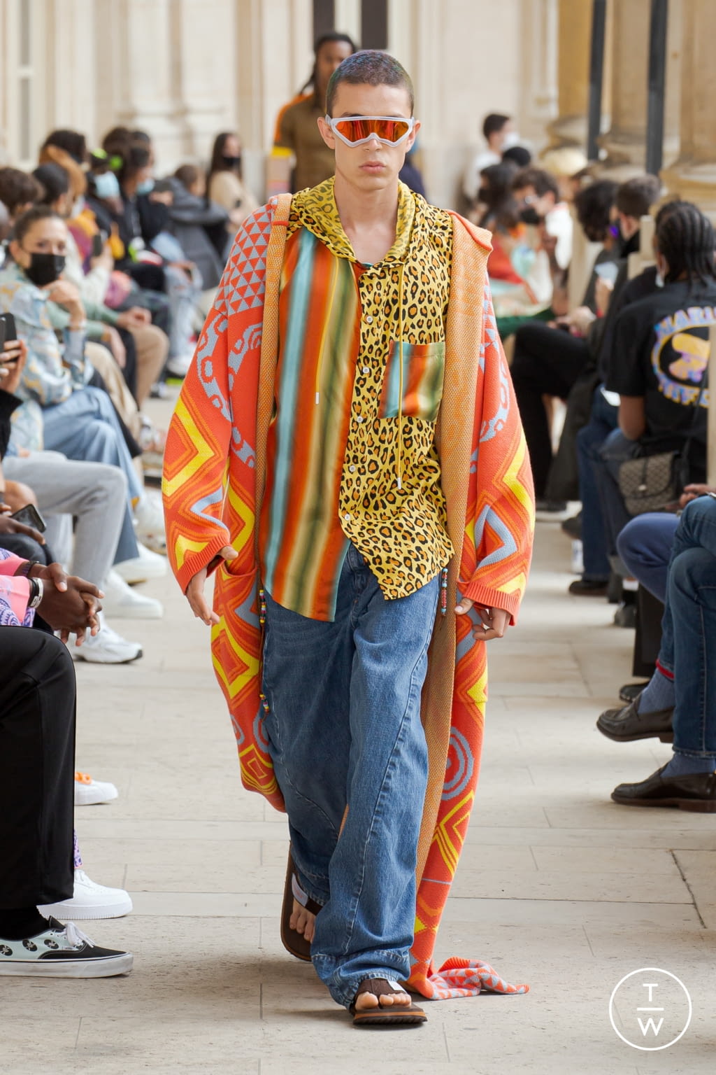 Fashion Week Paris Spring/Summer 2022 look 16 de la collection Bluemarble menswear