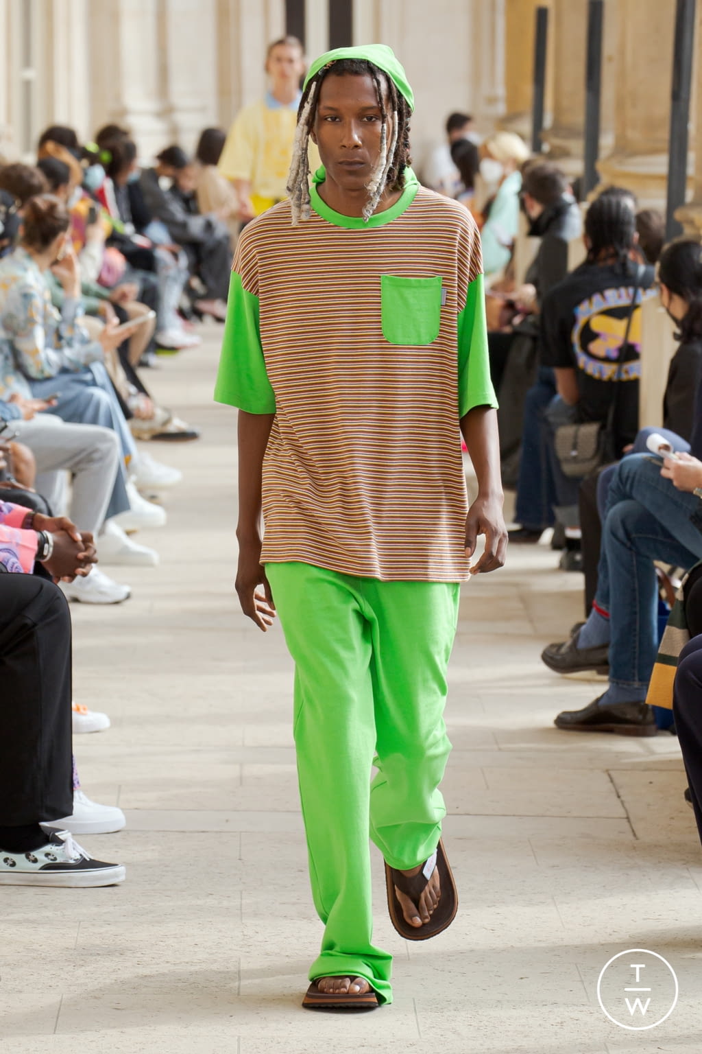 Fashion Week Paris Spring/Summer 2022 look 21 from the Bluemarble collection menswear