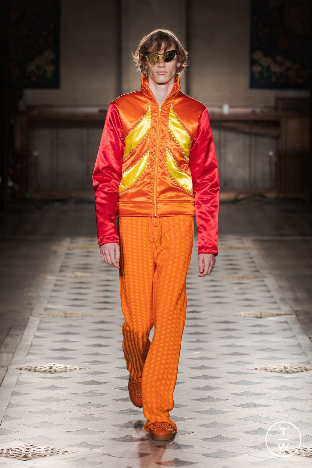 Fashion Week Paris Fall/Winter 2023 look 6 from the Bluemarble collection 男装