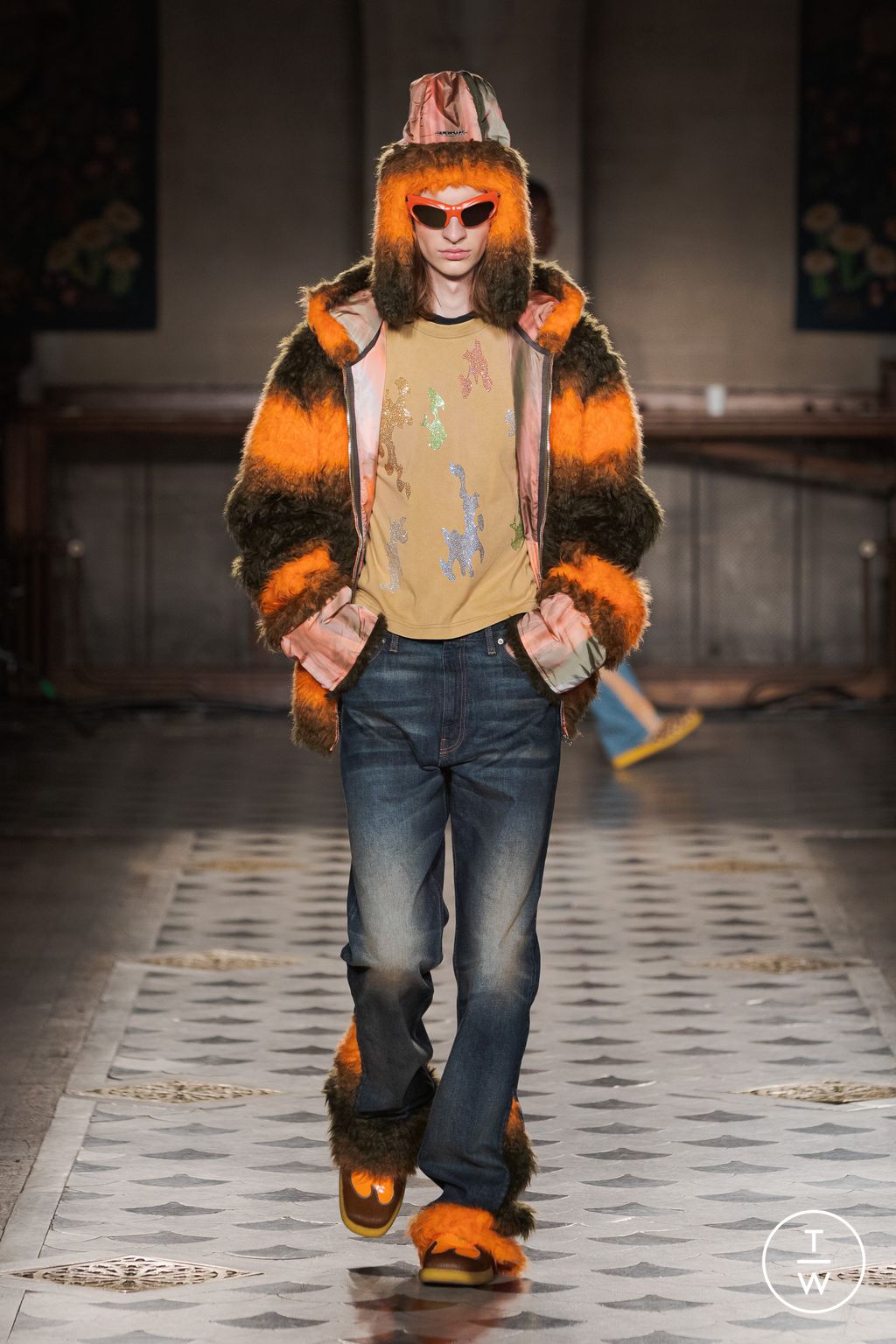 Fashion Week Paris Fall/Winter 2023 look 20 from the Bluemarble collection menswear
