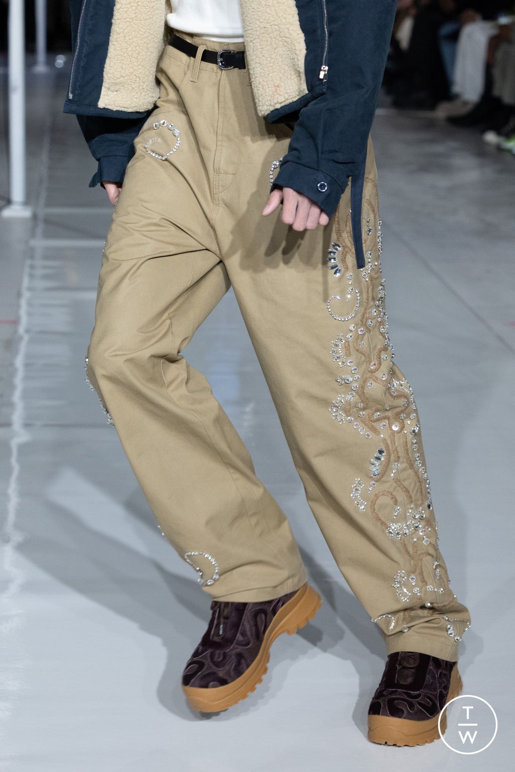 Fashion Week Paris Fall/Winter 2024 look 15 de la collection Bluemarble menswear accessories
