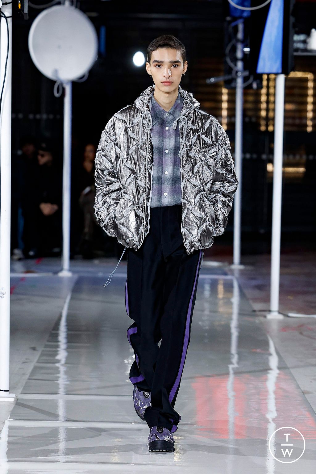 Fashion Week Paris Fall/Winter 2024 look 17 from the Bluemarble collection menswear