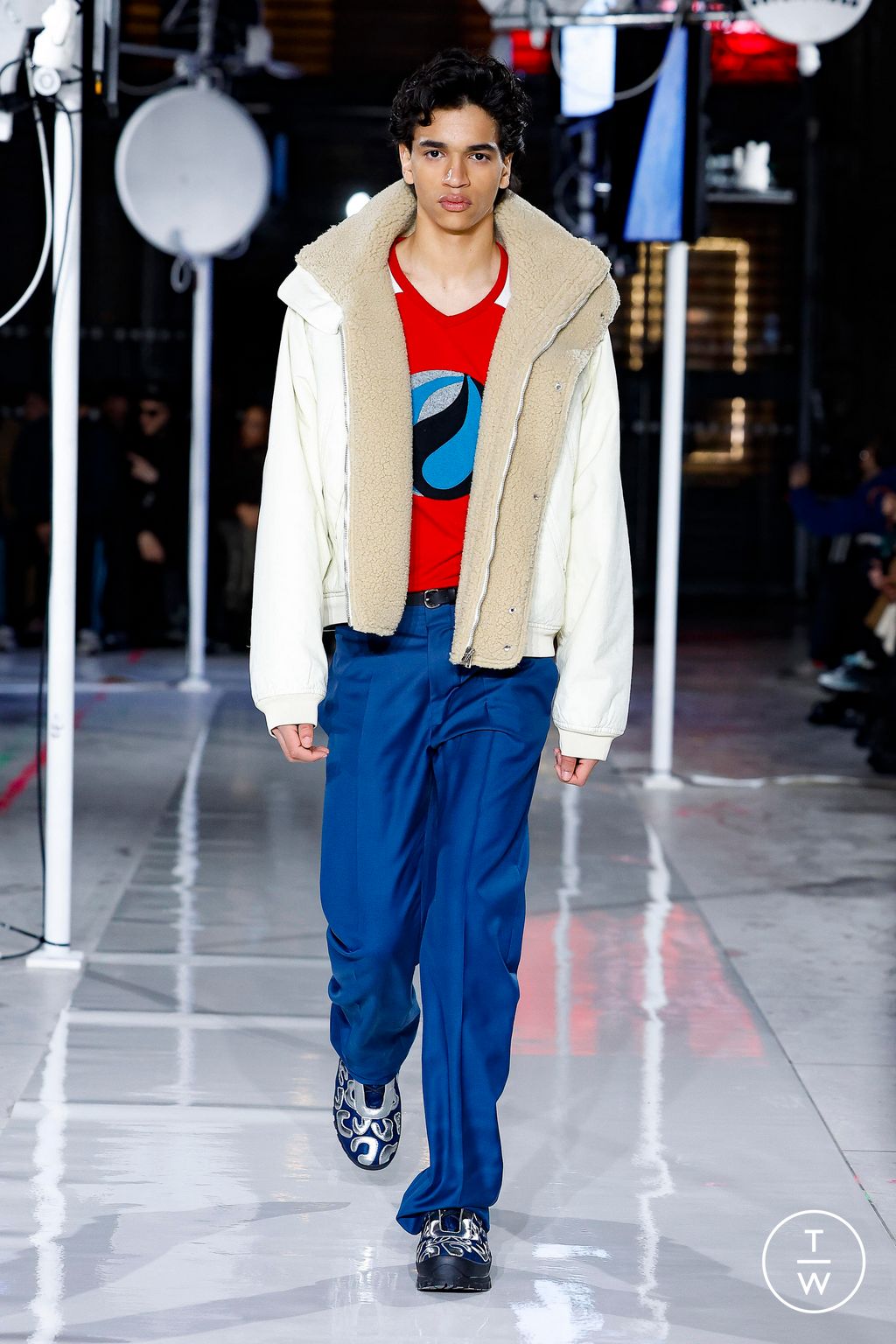 Fashion Week Paris Fall/Winter 2024 look 21 from the Bluemarble collection menswear