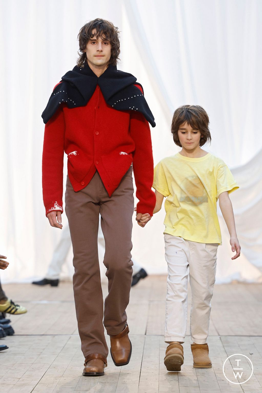 Fashion Week Paris Fall/Winter 2025 look 7 from the Bluemarble collection menswear