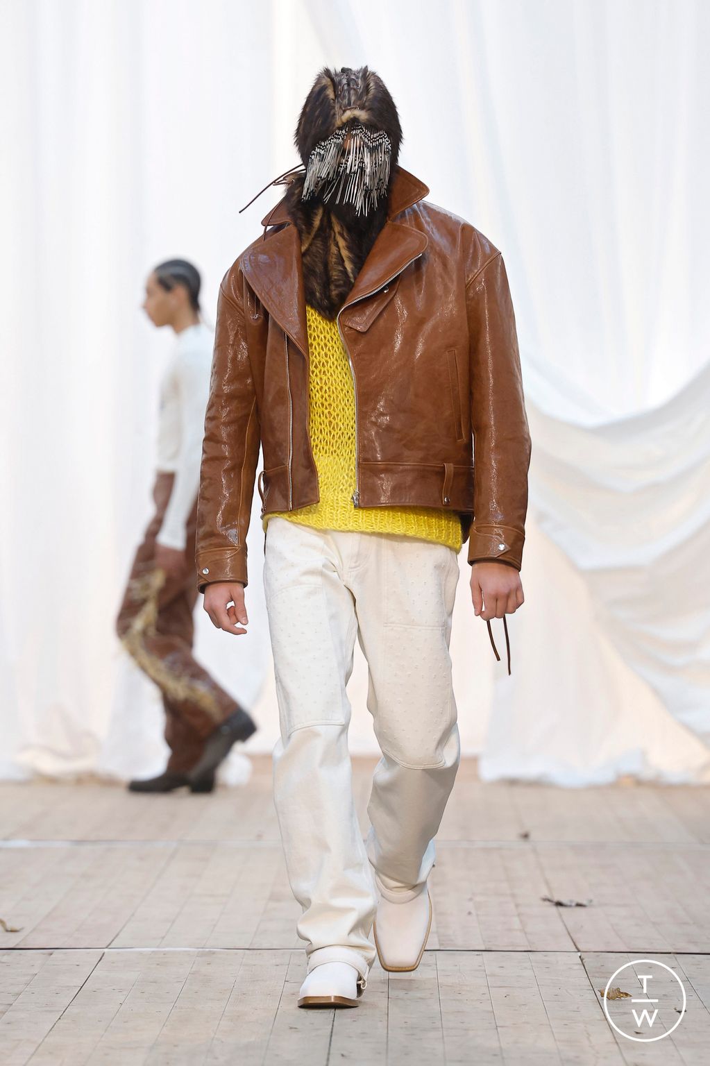 Fashion Week Paris Fall/Winter 2025 look 39 from the Bluemarble collection menswear