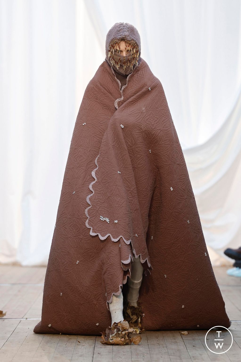 Fashion Week Paris Fall/Winter 2025 look 40 from the Bluemarble collection menswear