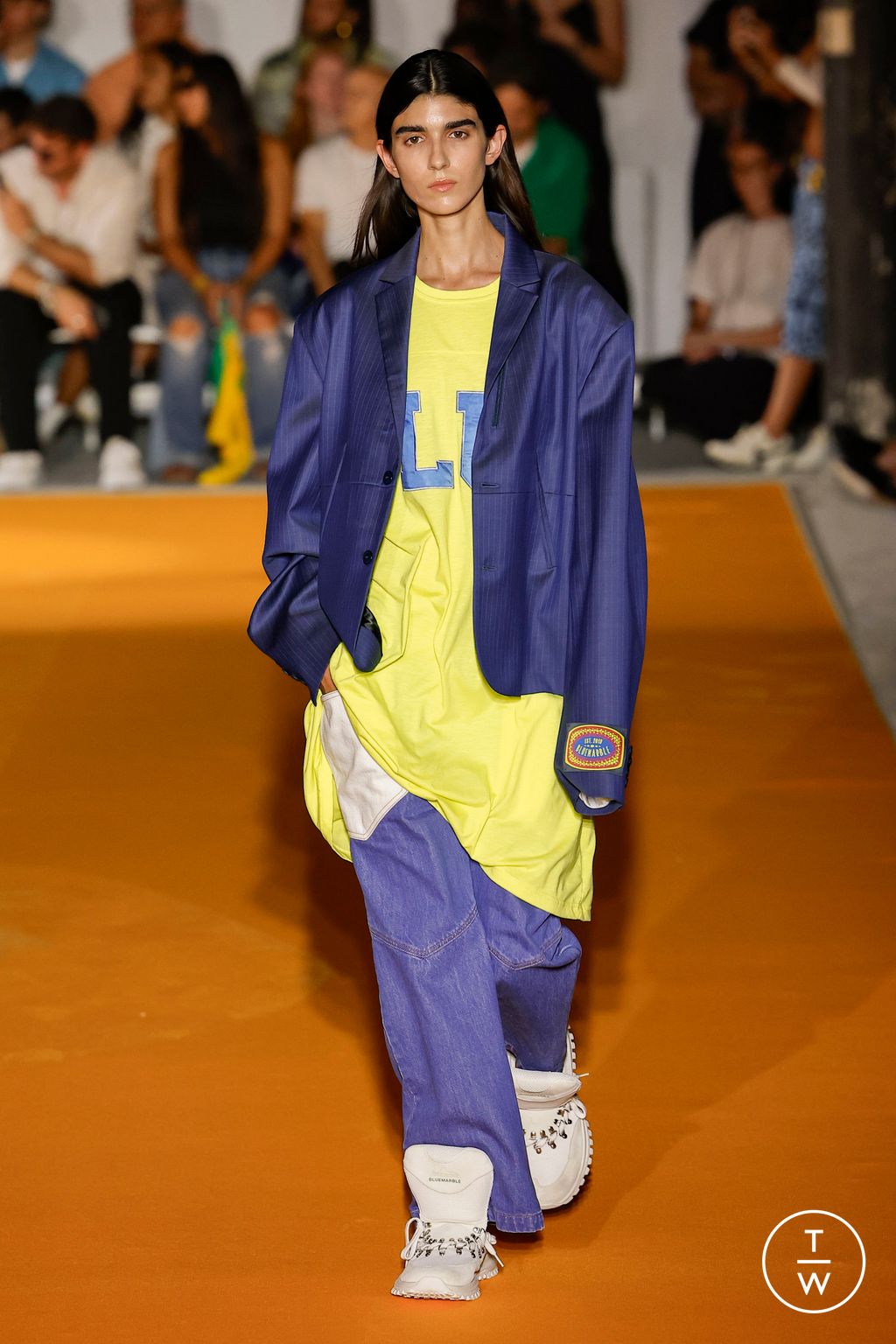 Fashion Week Paris Spring/Summer 2024 look 3 de la collection Bluemarble menswear