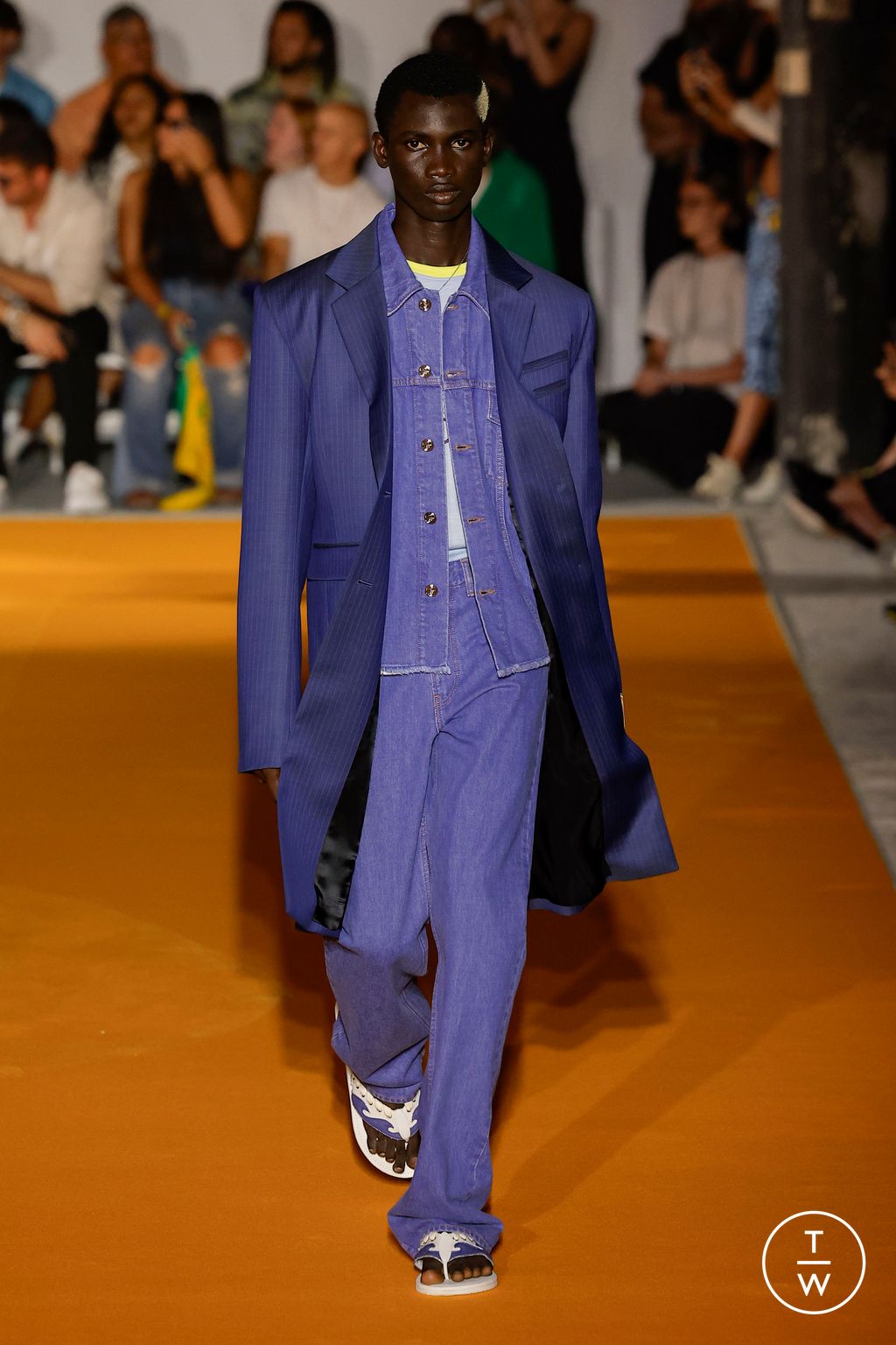 Fashion Week Paris Spring/Summer 2024 look 4 de la collection Bluemarble menswear