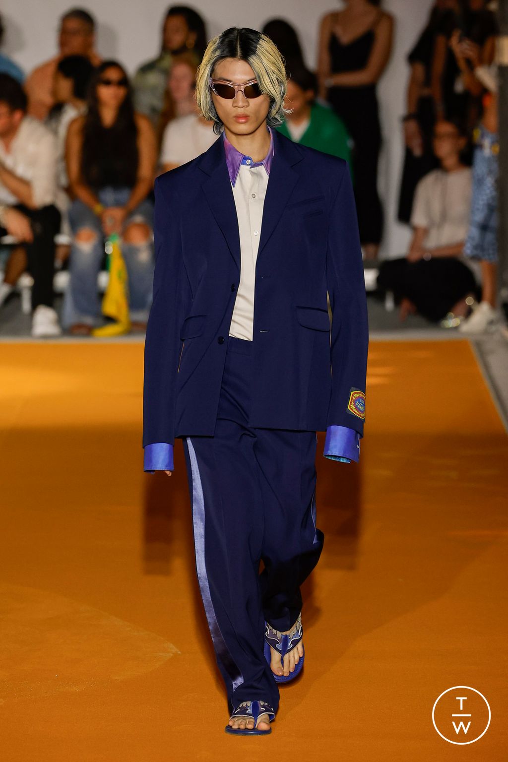 Fashion Week Paris Spring/Summer 2024 look 8 de la collection Bluemarble menswear