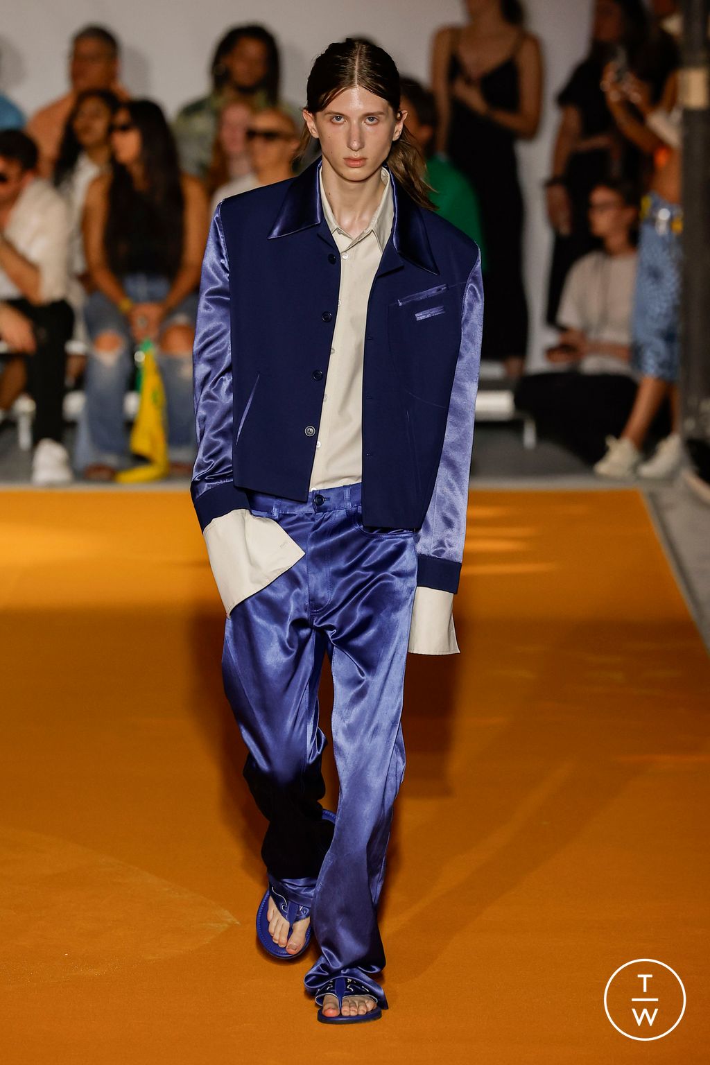 Fashion Week Paris Spring/Summer 2024 look 9 from the Bluemarble collection menswear