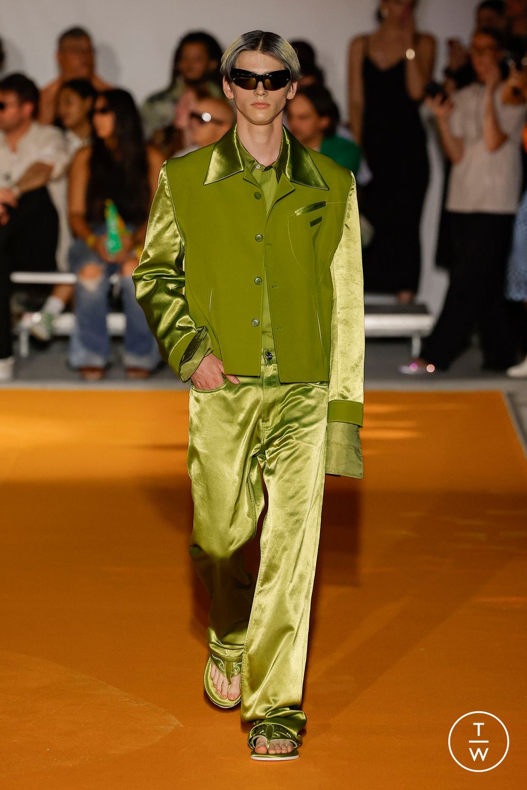 Fashion Week Paris Spring/Summer 2024 look 27 de la collection Bluemarble menswear