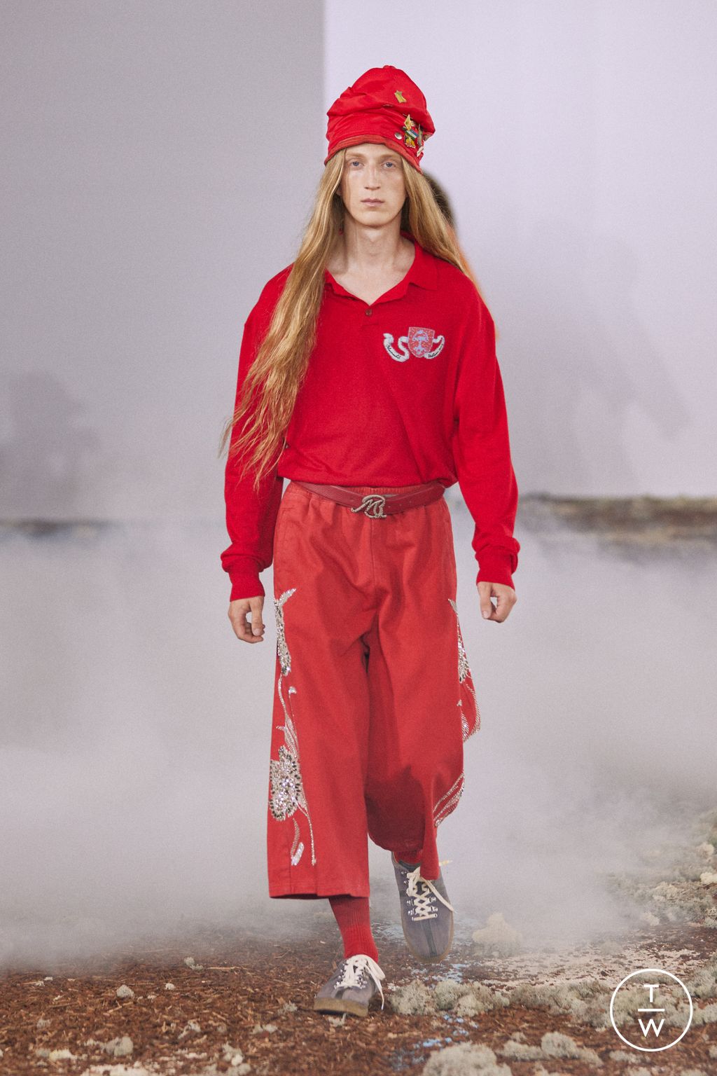 Fashion Week Paris Spring/Summer 2026 look 22 from the Bluemarble collection menswear