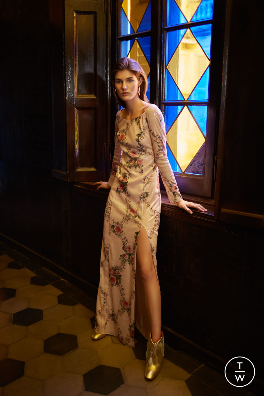 Fashion Week Milan Resort 2019 look 6 from the Blumarine collection womenswear