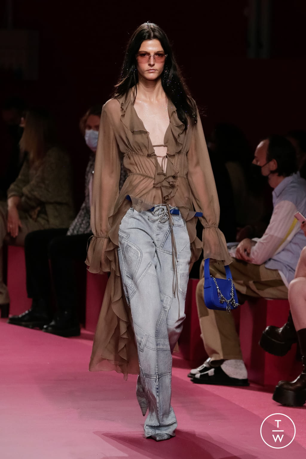 Fashion Week Milan Spring/Summer 2022 look 9 de la collection Blumarine womenswear