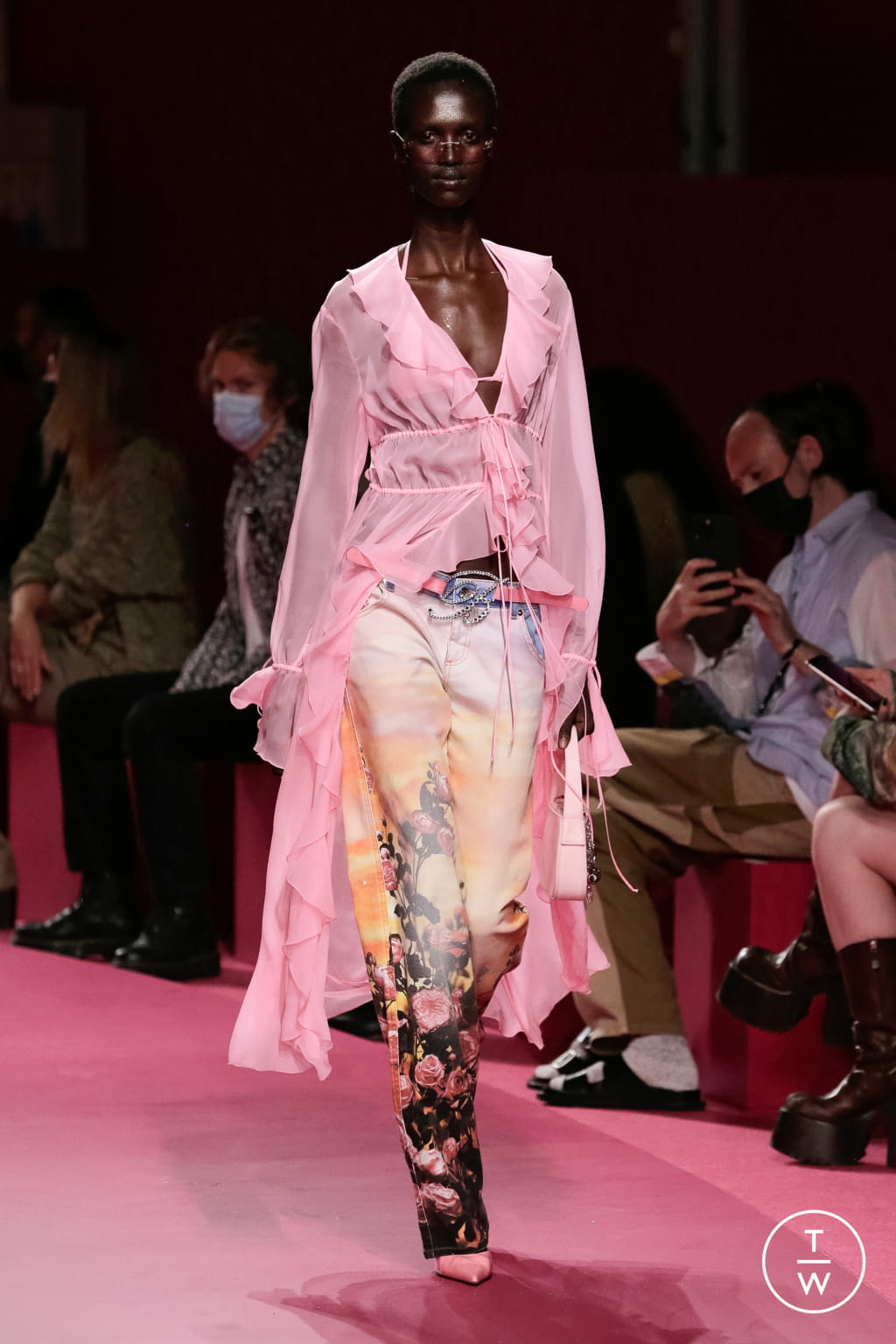 Fashion Week Milan Spring/Summer 2022 look 12 de la collection Blumarine womenswear