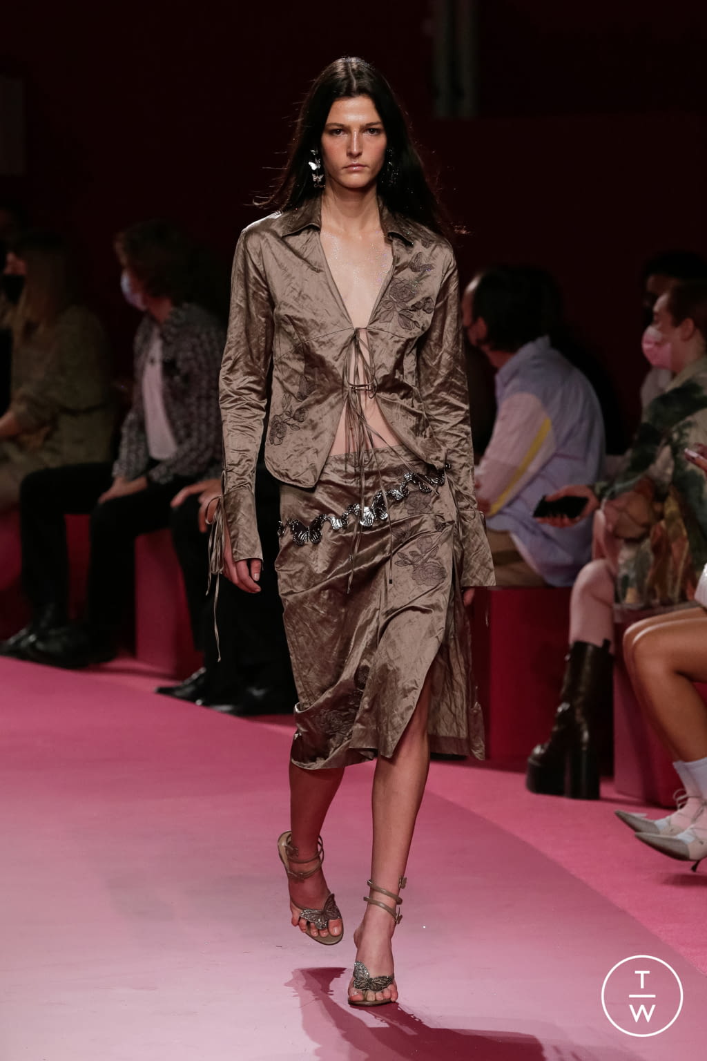 Fashion Week Milan Spring/Summer 2022 look 29 from the Blumarine collection womenswear