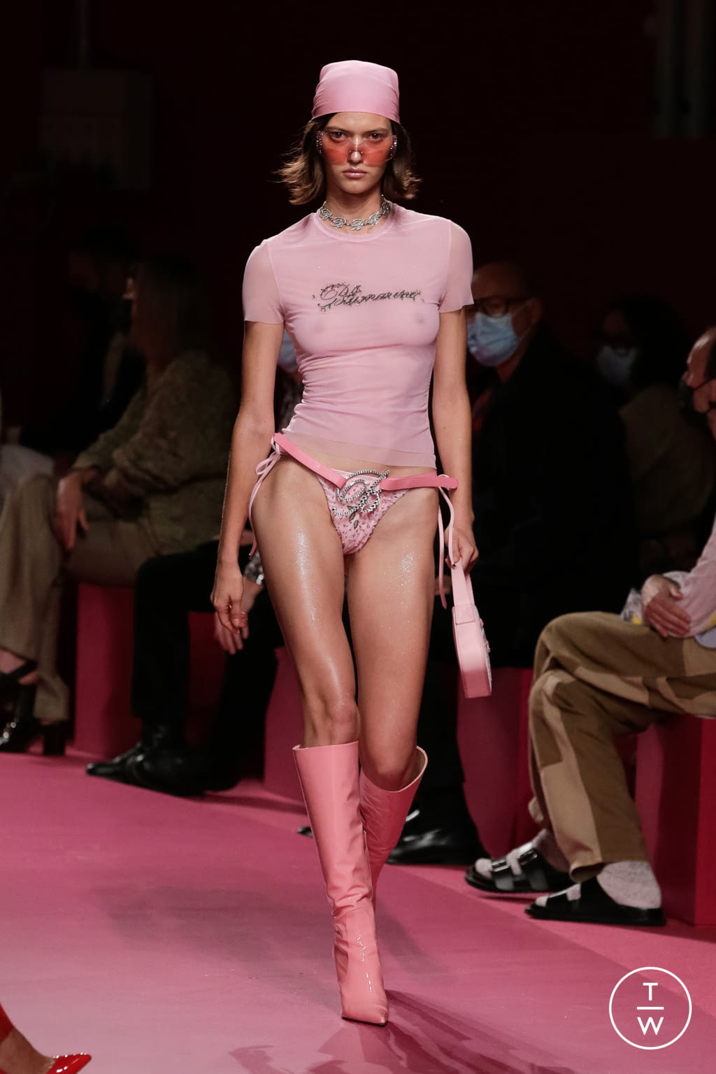 Fashion Week Milan Spring/Summer 2022 look 40 de la collection Blumarine womenswear