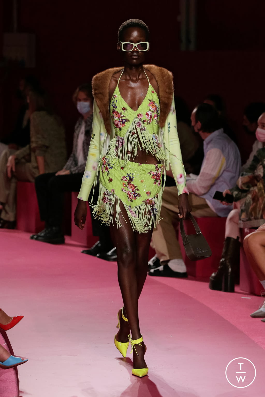 Fashion Week Milan Spring/Summer 2022 look 46 from the Blumarine collection womenswear