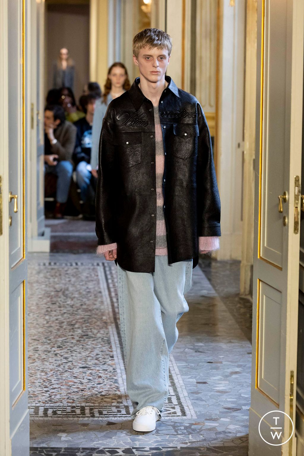Fashion Week Milan Fall/Winter 2024 look 11 from the Blumarine collection womenswear