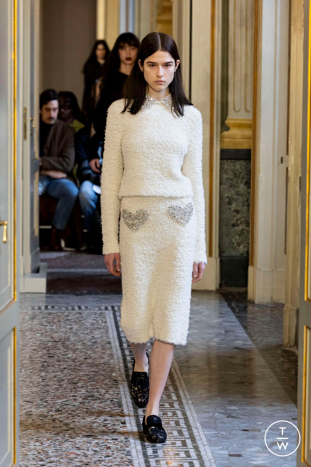 Fashion Week Milan Fall/Winter 2024 look 31 from the Blumarine collection womenswear