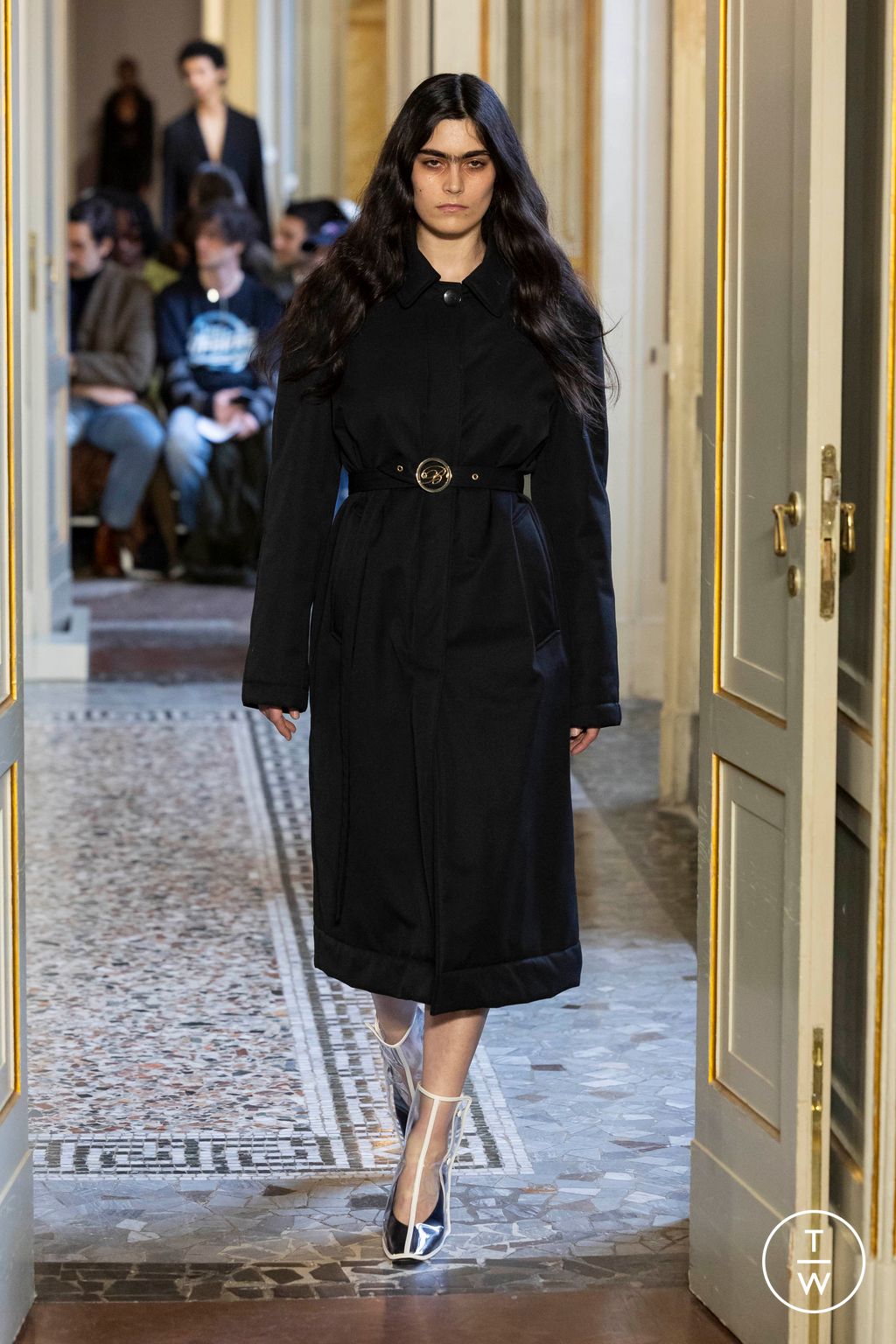 Fashion Week Milan Fall/Winter 2024 look 34 from the Blumarine collection 女装