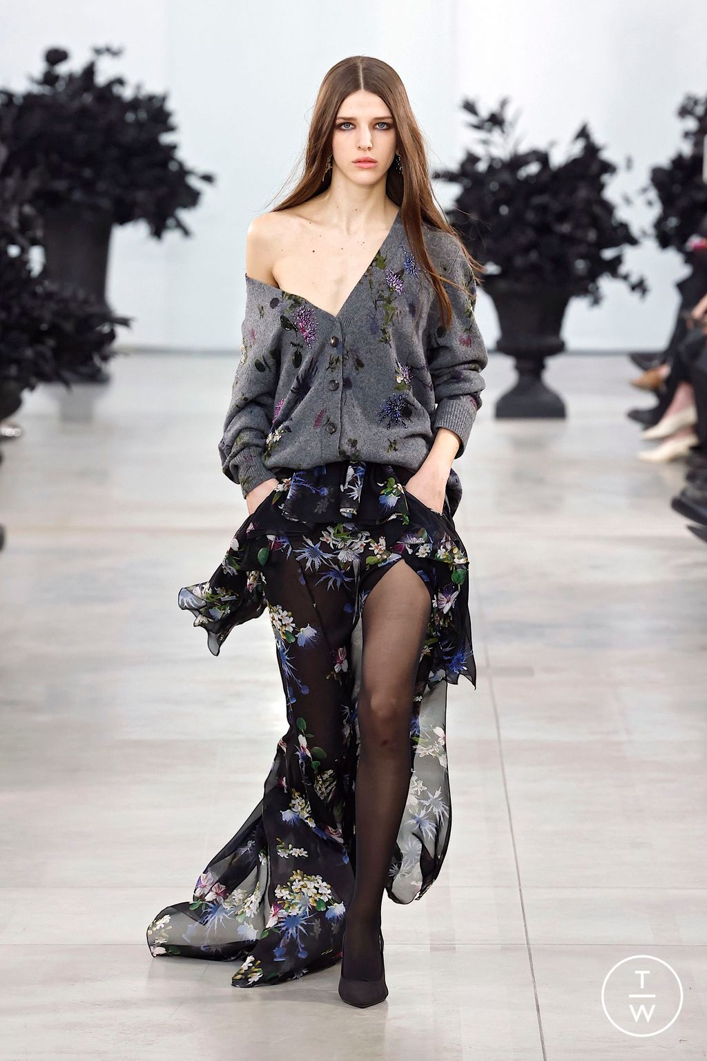 Fashion Week Milan Fall/Winter 2025 look 29 from the Blumarine collection womenswear