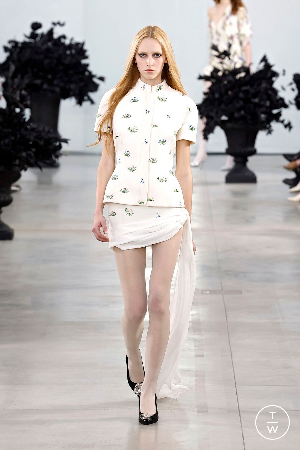 Fashion Week Milan Fall/Winter 2025 look 32 from the Blumarine collection womenswear
