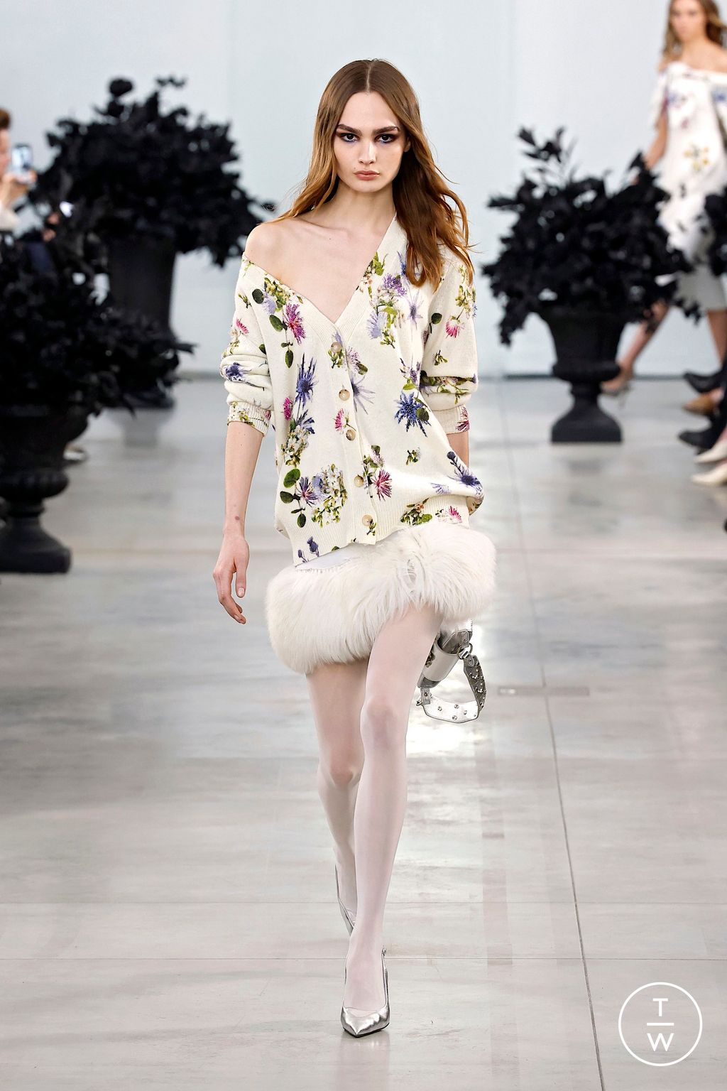 Fashion Week Milan Fall/Winter 2025 look 33 from the Blumarine collection womenswear