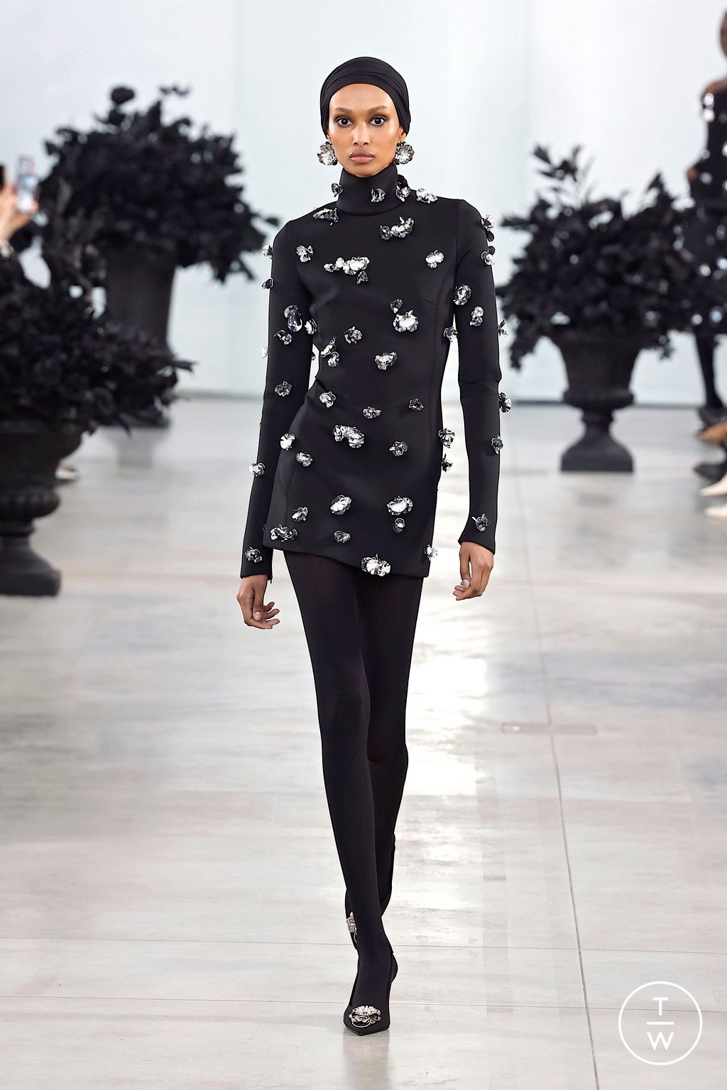 Fashion Week Milan Fall/Winter 2025 look 35 de la collection Blumarine womenswear