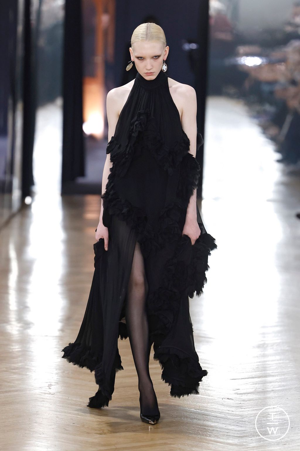 Fashion Week Milan Fall/Winter 2026 look 11 from the Blumarine collection womenswear
